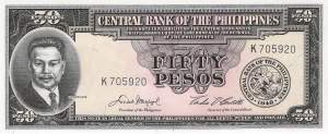 Philippinen 50 Pesos 1949 p138d